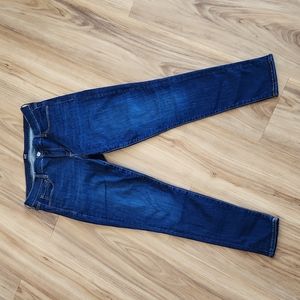 GAP Denim Jeans, 31 Regular, Dark Wash, True Skinny Style